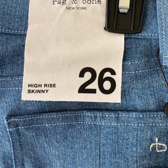 New Rag & Bone High Rise Jeans - Picture 5 of 8